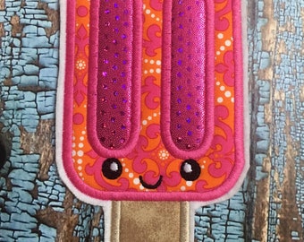 Kawaii Popsicle Applique Design