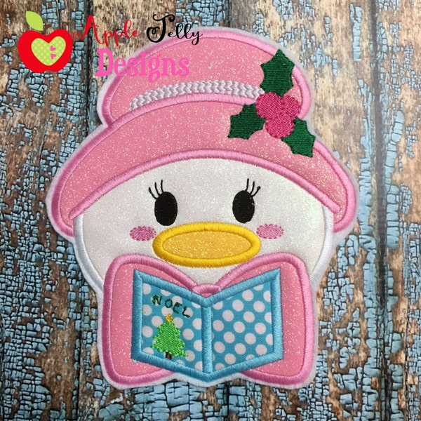 Caroler Daisy Applique Design