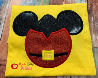 Gaston Mouse Applique Design