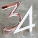 see more listings in the Wedding table numbers section