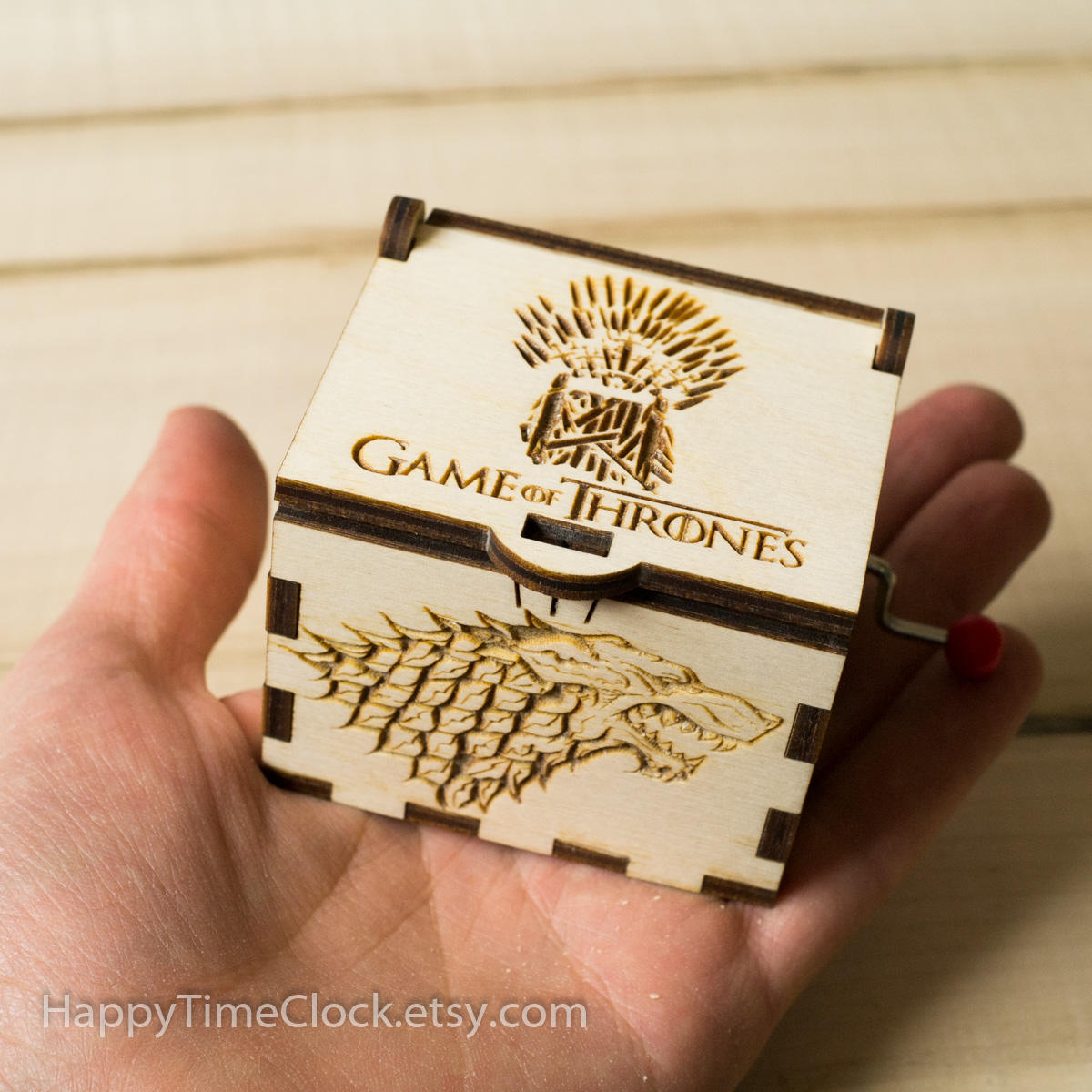 Game Of Thrones Music Boxhandmade Wooden Music Box Game Of Etsy