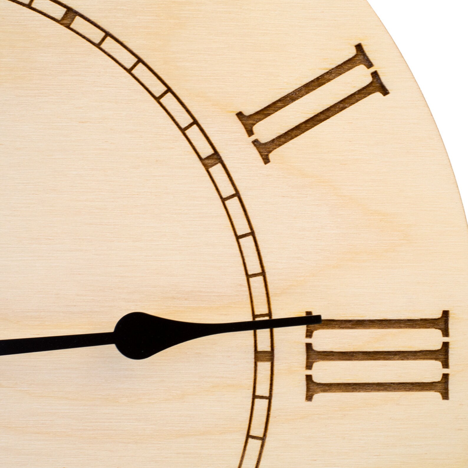 Roman Numeral Large Wall Clock Rustic Clock Modern Clock Etsy