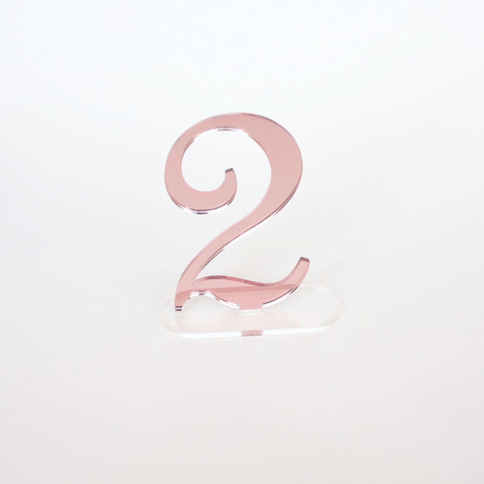 Gold mirror acrylic Table Numbers Wedding Table Numbers Etsy