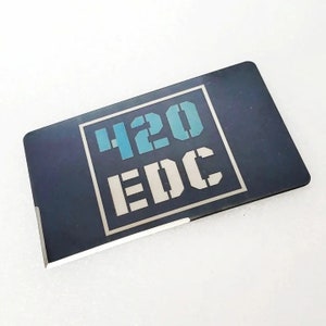 TiSC : carte tranchante en titane = couteau de carte de crédit