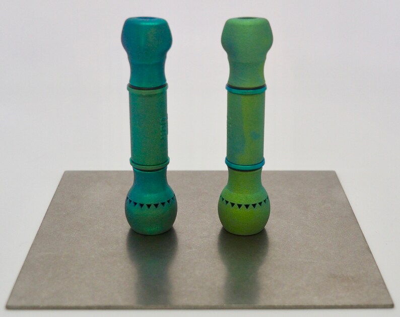 Anodized TiChillum: 3D Printed Titanium Pipe | Etsy