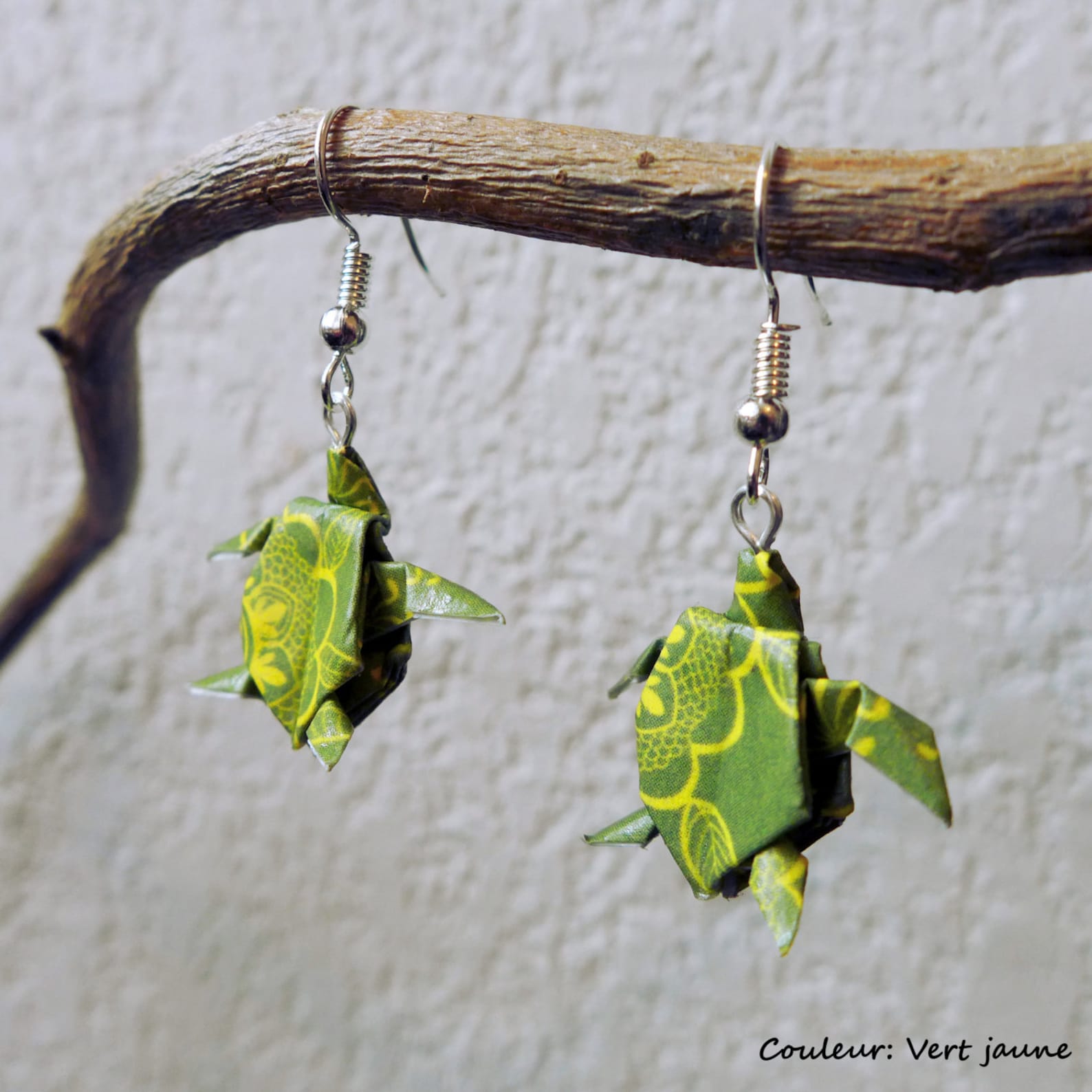 Origami Schildkröte Ohrring - Etsy.de