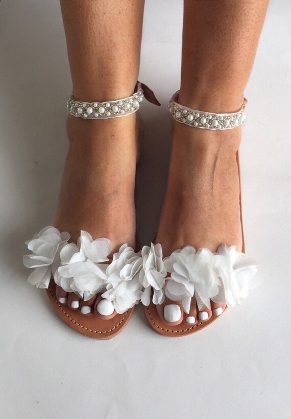 strappy wedding sandals
