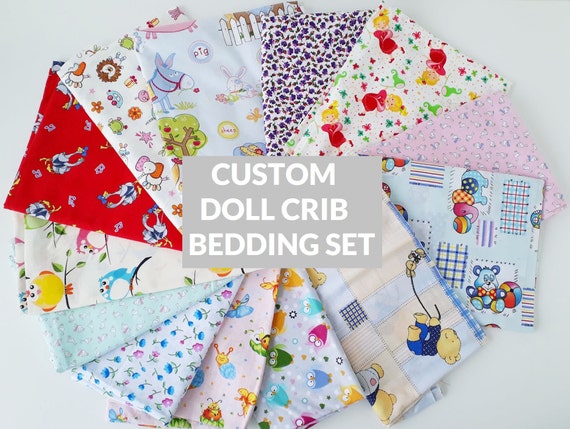 doll cradle bedding