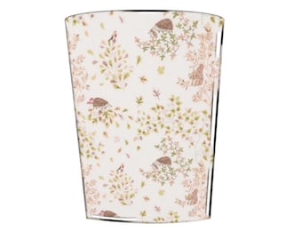 Sophie Allport Woodland Friends fabric waste paper bin by Berry & Grouse - office - waste paper bin - office supplies - trash can