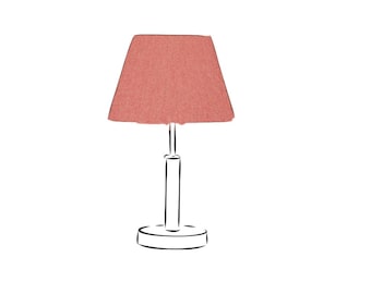 Braemar Clementine Pweed Lampshade, Handmade Fabric Lamp Shade, Drum Oval Empire or Candle Clip, Ceiling Pendant or Table Lamp