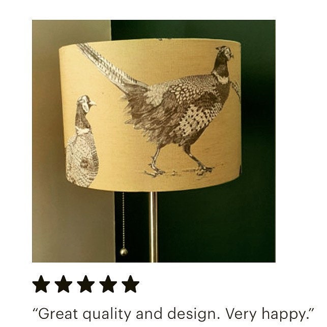 Argos pheasant lamp deals