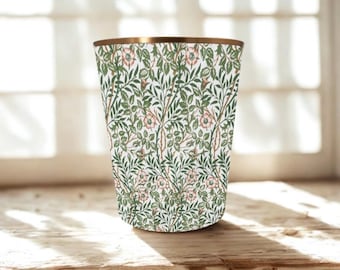 William Morris Sweet Briar Waste Paper Bin by Berry & Grouse - office - office supplies - trash can - vintage