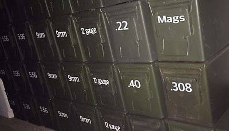 ammo can decalslabels reloading labels ammo labels etsy