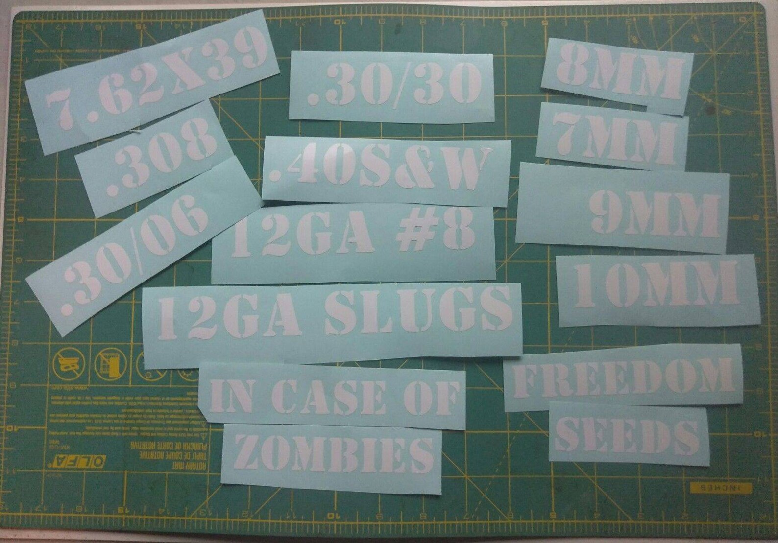 Ammo Can Decals/Labels-Reloading Labels-Ammo Labels | Etsy