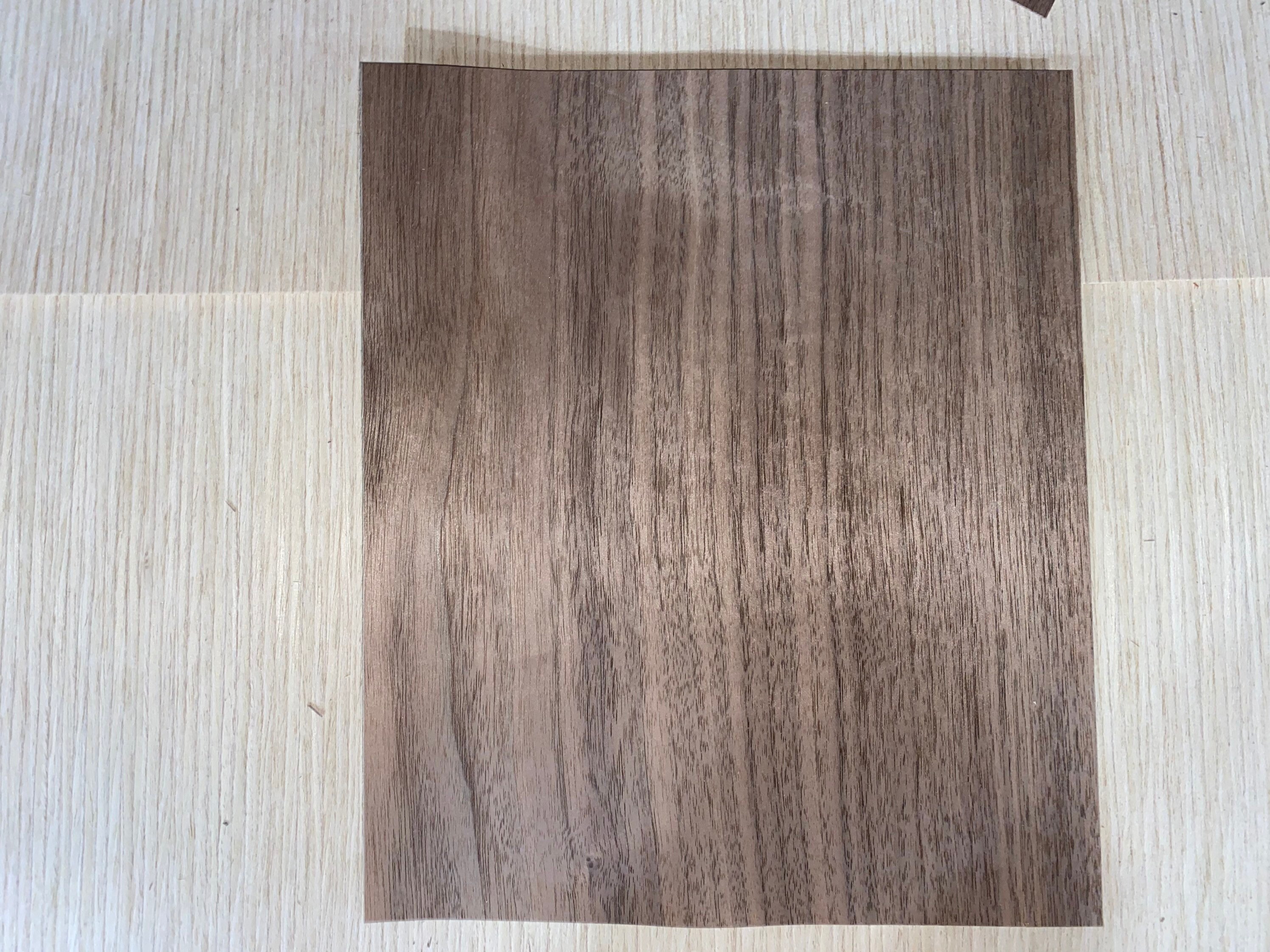 Walnut Raw Veneer 12 sheets 8W x 10L Etsy
