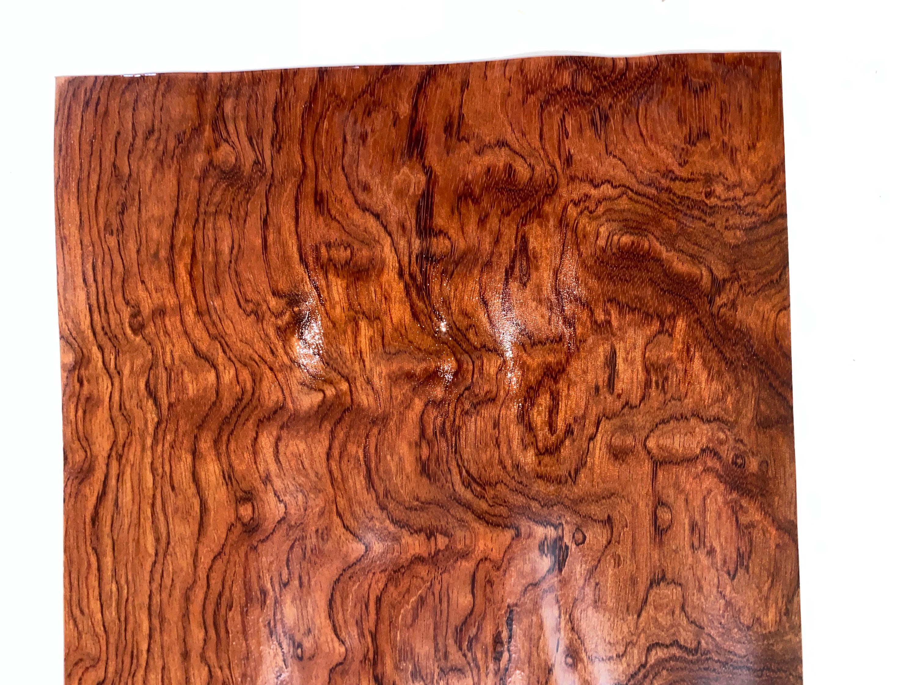 Waterfall Bubinga Raw Veneer 1 sheets 11W x 12L Etsy