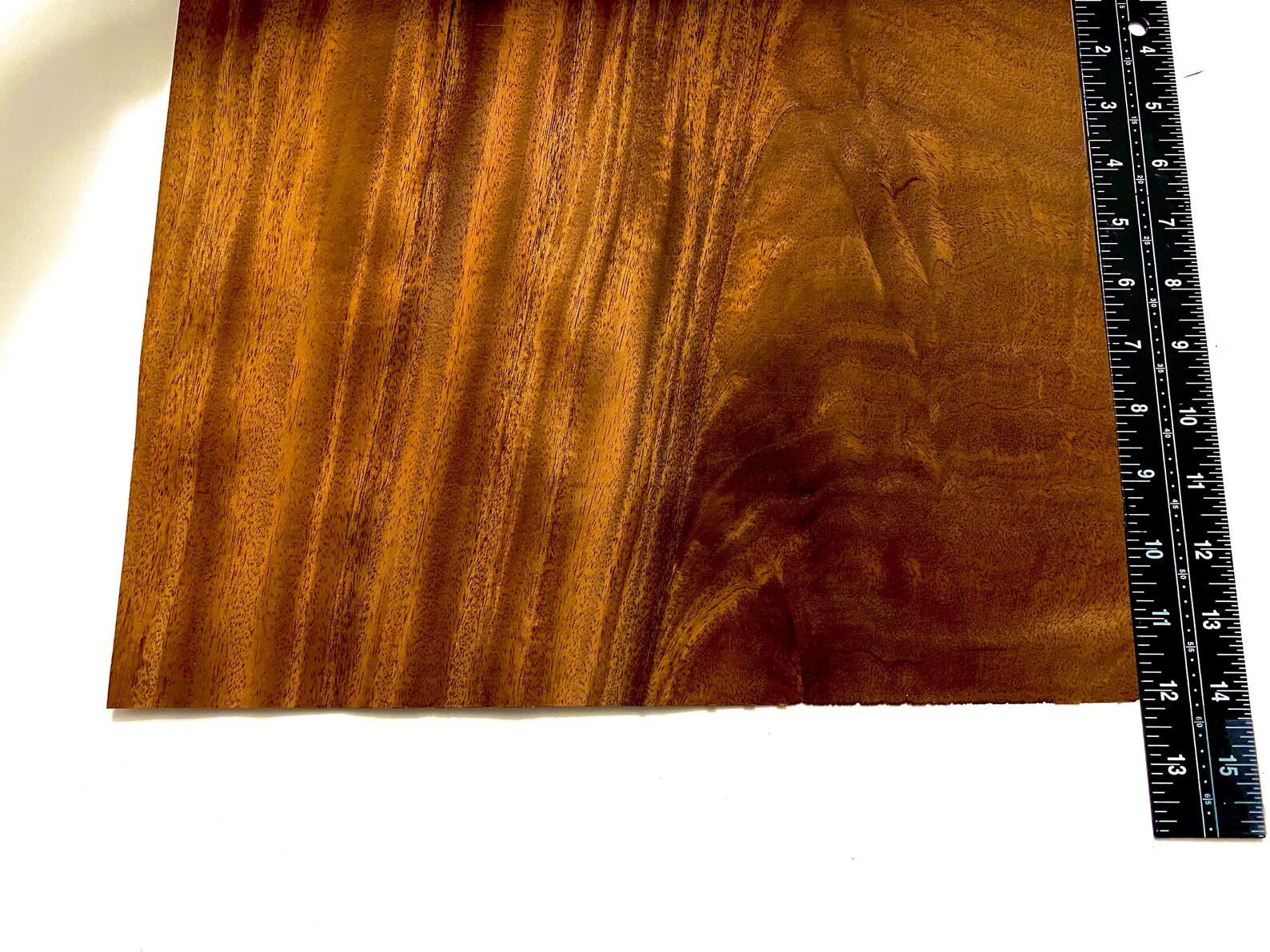 Crotch Mahogany Raw Veneer 1 sheets 14W x 12L Etsy