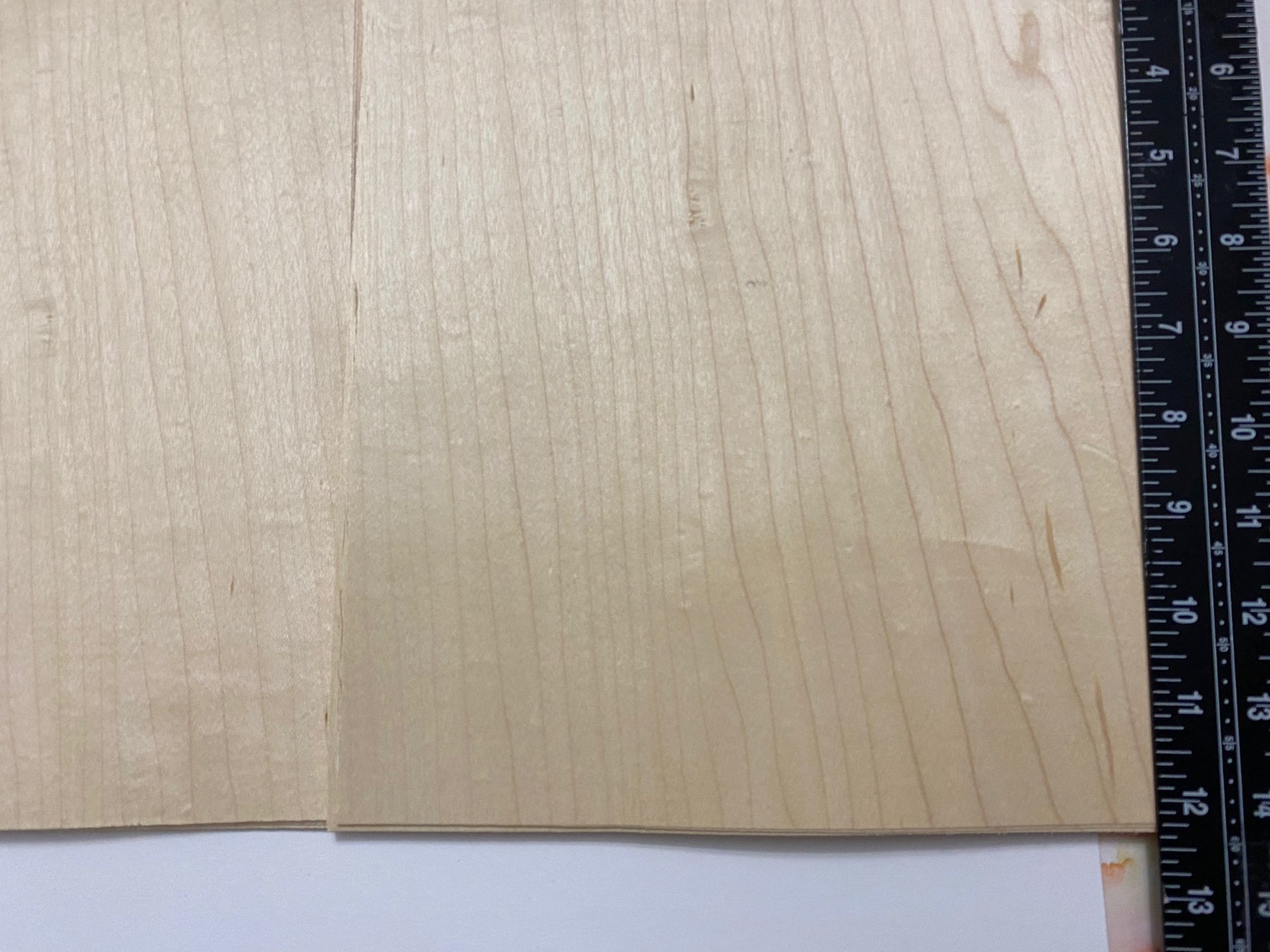 Maple Wood Veneer 8 Sheets 68W X 12L Etsy