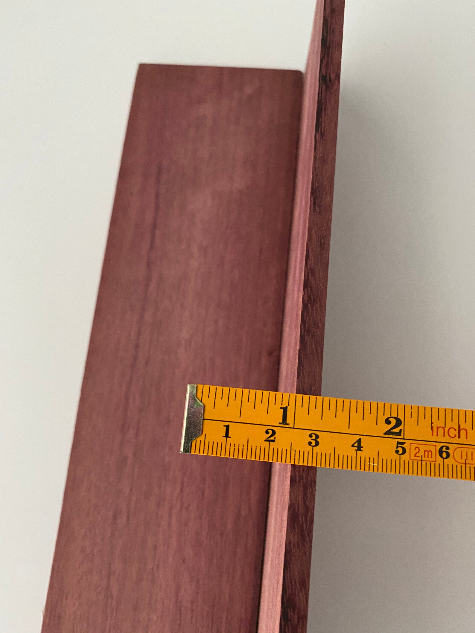 Purple Heart hardwood board planks 2 boards 3W x 12L x 1/4 Etsy