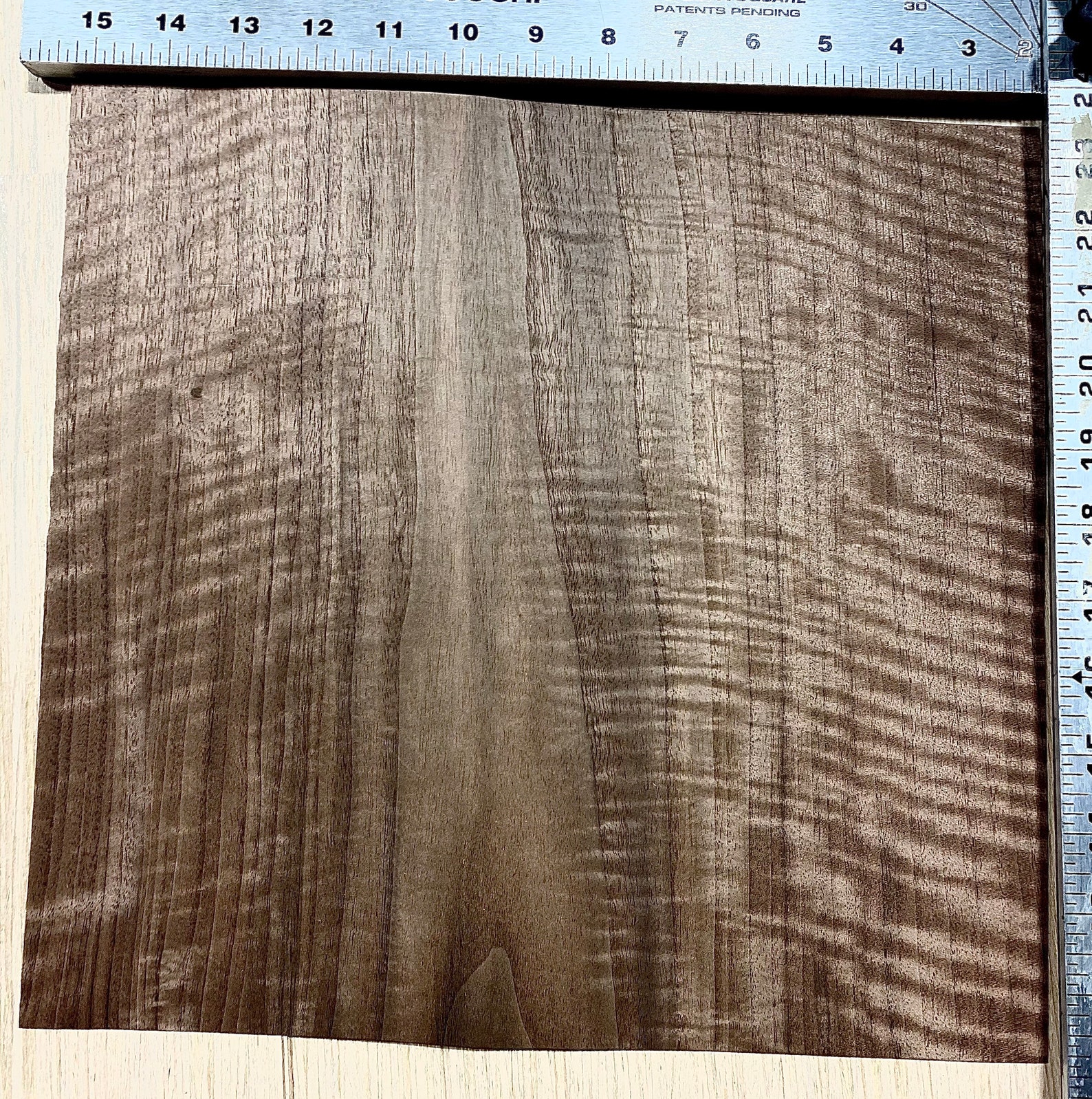 Figured Walnut Veneer 4 sheets 12W x 12L Etsy