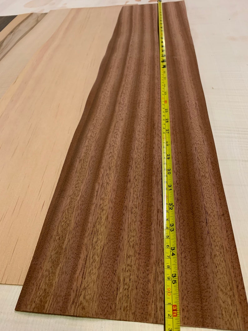 Raw Exotic Veneer Variety Pack 35 Sheets 512 Inches Wide by Etsy