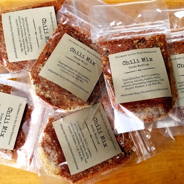 Chili Mix, Hand-Crafted Chili Mix, Chili