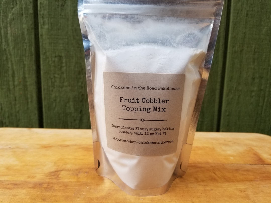 Fruit Cobbler Topping Mix: Hand-crafted Cobbler Kit - Etsy