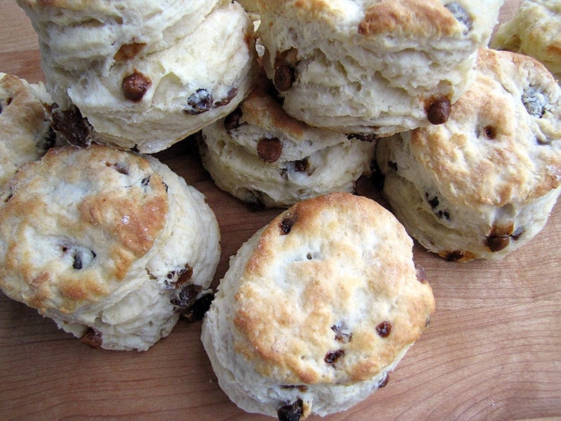 Biscuits, Southern Biscuits, Artisan Biscuits, Large, 1 Dozen, Hand-Crafted Bread, Bakery Biscuits image 2