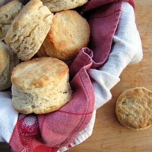 Biscuits, Southern Biscuits, Artisan Biscuits, Large, 1 Dozen, Hand-Crafted Bread, Bakery Biscuits image 3