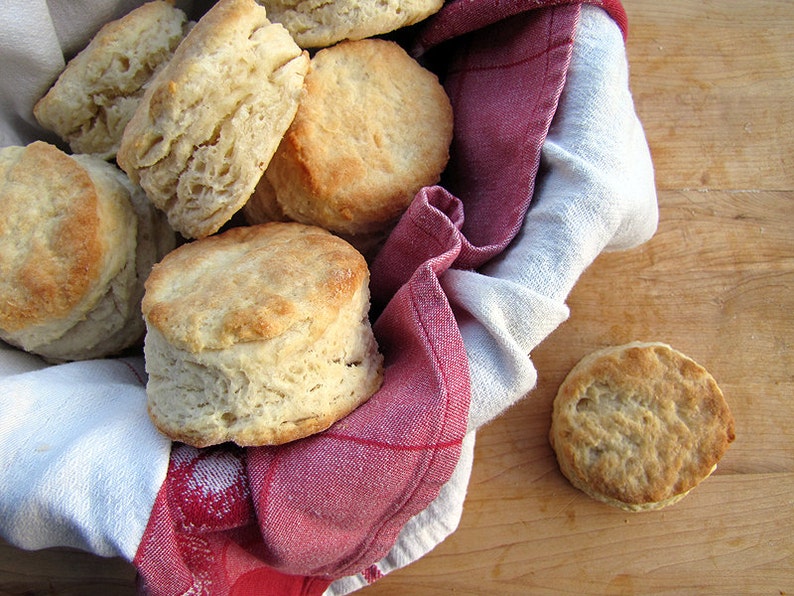 Biscuits, Southern Biscuits, Artisan Biscuits, Large, 1 Dozen, Hand-Crafted Bread, Bakery Biscuits image 3