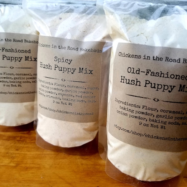 Hush Puppy Mix, Hand-Crafted Mixes, Hush Puppies, One Mix