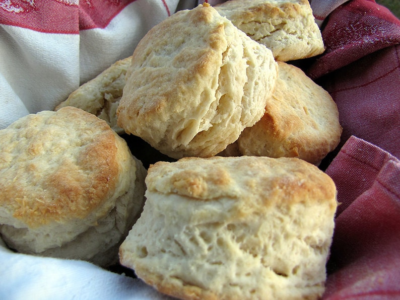 Biscuits, Southern Biscuits, Artisan Biscuits, Large, 1 Dozen, Hand-Crafted Bread, Bakery Biscuits image 9