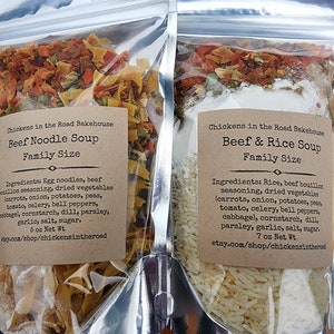 Beef Soup Mixes, Hand-Crafted Mixes, Soup Mixes, Pasta Mixes, Rice Mixes, 30 Minute Meals, Beef Mixes, Venison Mixes,1 Mix
