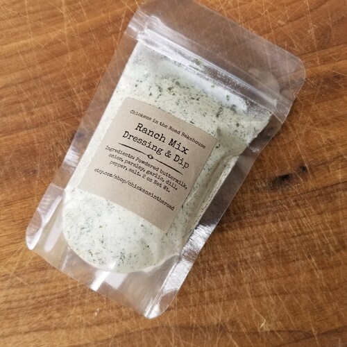 Ranch Dressing Mix Handcrafted Mixes Ranch Dip Mix Etsy