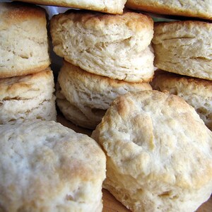 Biscuits, Southern Biscuits, Artisan Biscuits, Large, 1 Dozen, Hand-Crafted Bread, Bakery Biscuits image 5