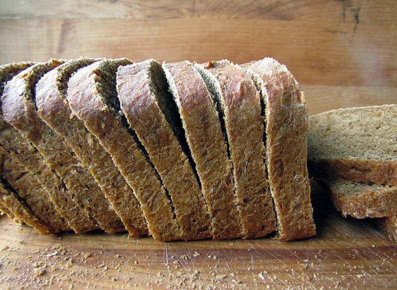 Anadama Bread Molasses Bread Cornmeal Bread Loaf Bread Etsy