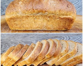 Wheaty Herb Loaf, Whole Wheat Herb Bread, Bread, Artisan Bread, Loaf Bread, Herb Bread, Hand-crafted Bread