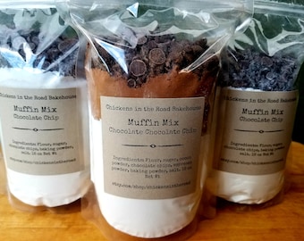 Muffin Mix (16 Ounces): Choose Your Flavor, Hand-crafted