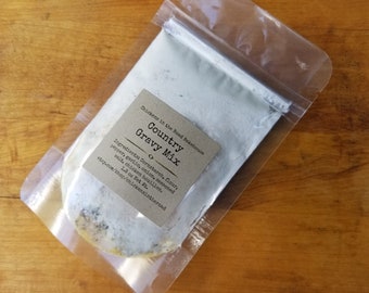 Country Gravy Mix, Hand-Crafted Mixes, Biscuit Gravy, Homestyle Gravy