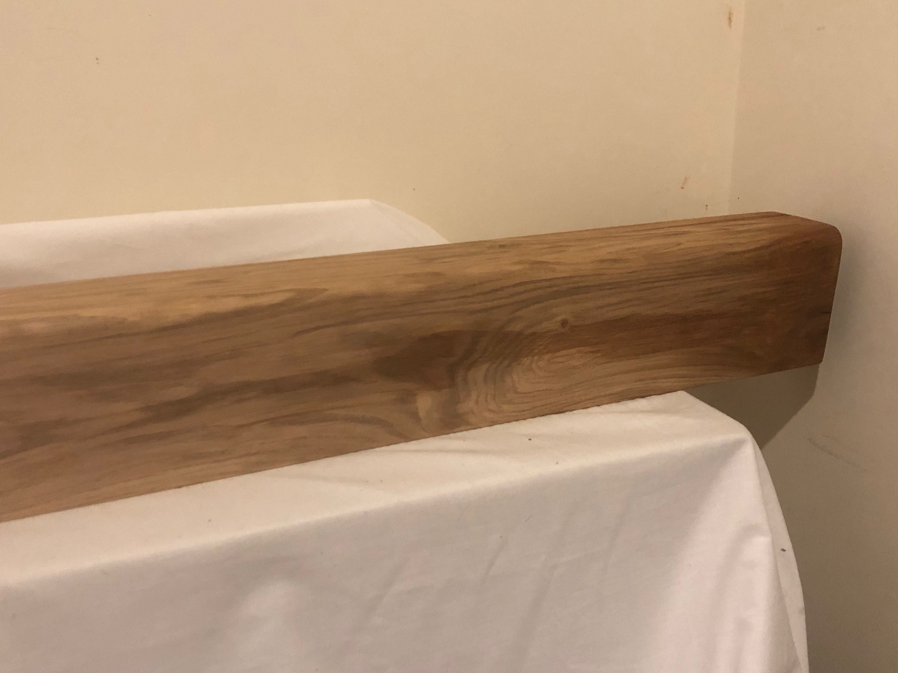 OAK Mantle Piece Solid Wood Rustic Shelf Beam Etsy UK