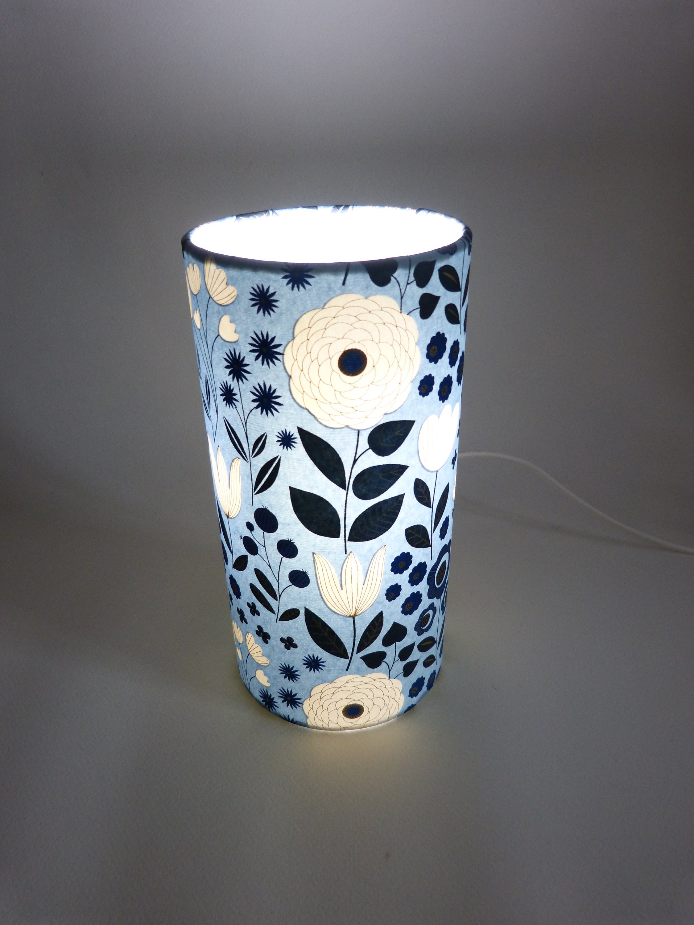 LAMPE Ambiance Marquetry Wood veronique 54x18cm 