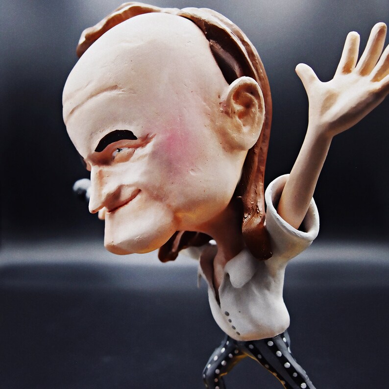 Custom Caricature Figurine Phil Collins Singer of Genesis 110