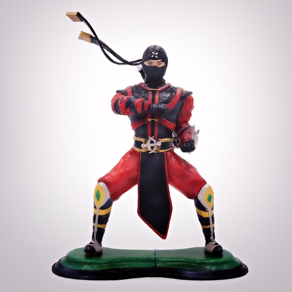 Ermac Mortal Kombat Deception Custom Unique Statue 1/8 Etsy