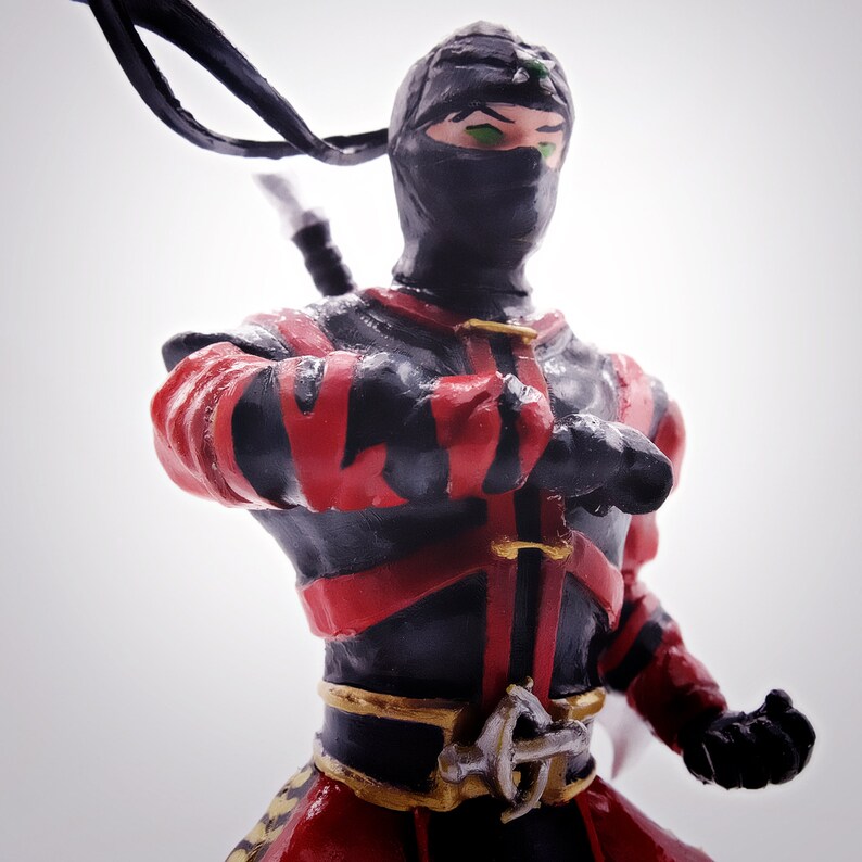 Ermac Mortal Kombat Deception Custom Unique Figurine 1/8 Etsy