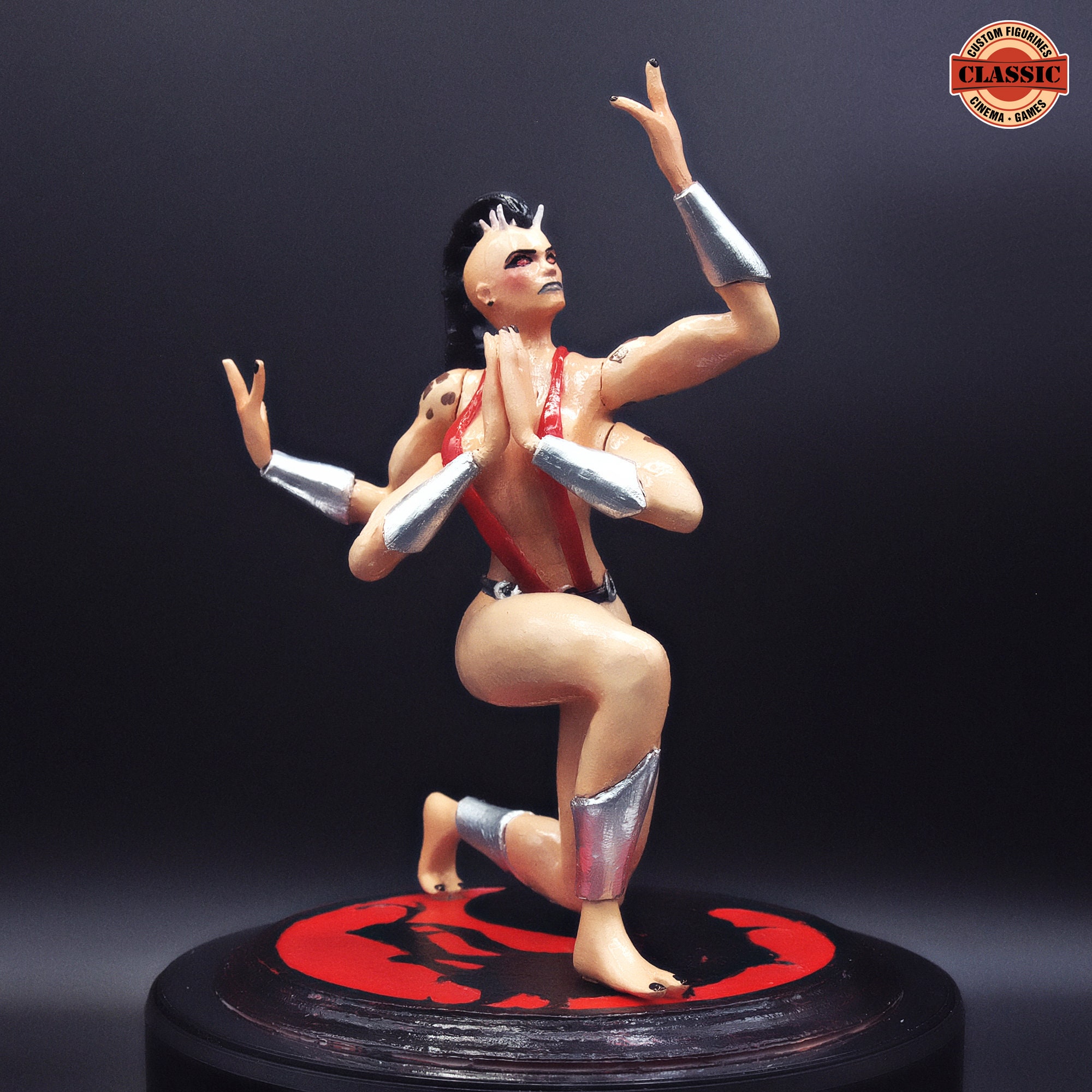 Sheeva Mortal Kombat 3 Custom Statue 1/6 Etsy