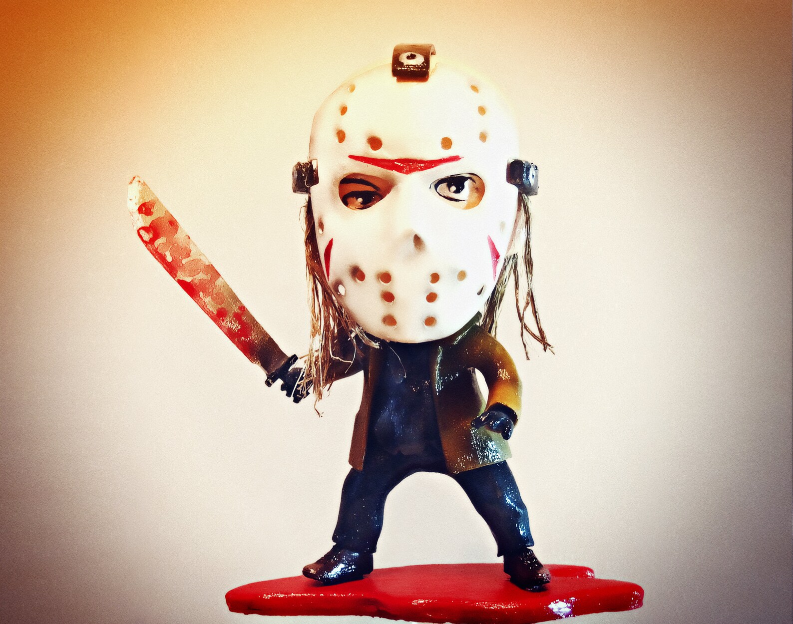 Custom Statue Jason Voorhees Friday the 13th 1/10 Etsy