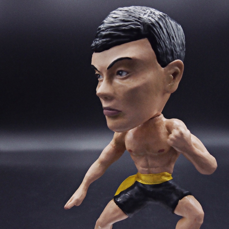 Custom Figurine Frank Dux Jean Claude Van Damme Bloodsport Etsy