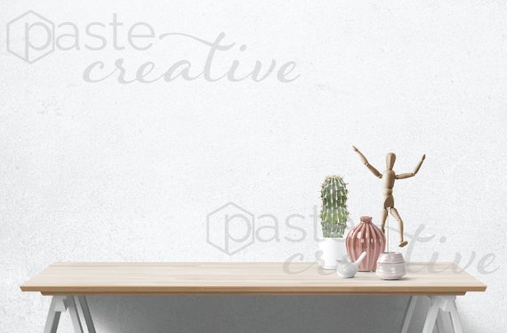 Styled Stock Image Wall White Beige And