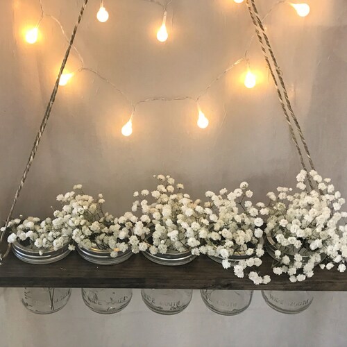 Horizontal Mason Jar Holder // Planter // Vase Etsy
