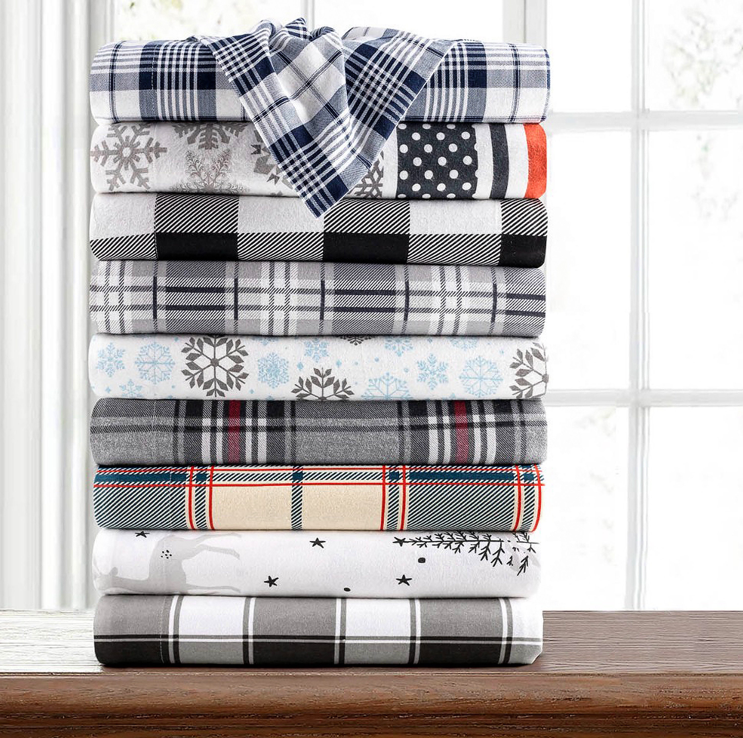 Plaid flannel sheets deals